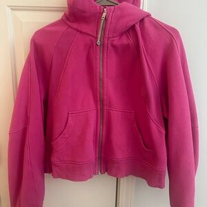 Scuba sonic pink Zip-Up Hoodie